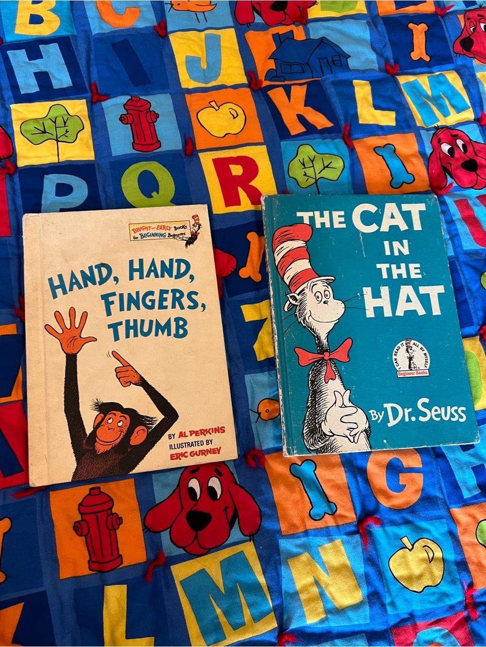 The Cat in the Hat from 1957 + Hand, Hand, Fingers, Thumb from 1969 bundle